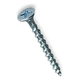 thumbnail image 1 of Tornillo Madera , vulcanita , yeso Crs Zincado 8x3 PuLG 1kg 230 Uni Aprox, 1 of 4