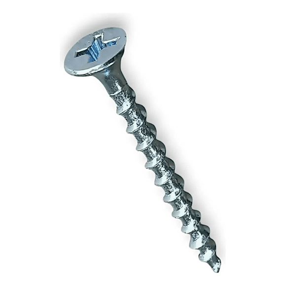 Tornillo Madera , vulcanita , yeso Crs Zincado 6x2 PuLG 1kg 420 Uni Aprox