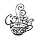 thumbnail image 1 of Letrero Para Barra De Café Y Té, Placa Colgante De Metal Para Decoración De Granja, 25x28CM, 1 of 5