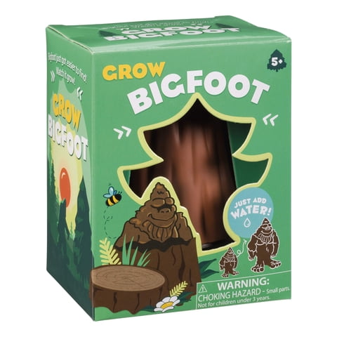 Toy Toysmith Grow Bigfoot Hace Crecer En Agua A Una Criatura Mítica De 6 A 7 Cm