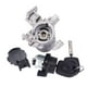 thumbnail image 4 of Interruptor de arranque, 1K0905851B 1K0905841 Accesorios de carcasa de Piezas automotrices duraderas , Juego de 3 piezas., 4 of 5