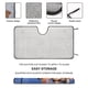 thumbnail image 2 of Blippi (2) Parasol para Parabrisas Delantero Protector Plegable, Visera Solar para Auto Bloquea Rayos UV Mantiene tu Vehículo Fresco 150cm*70cm, 2 of 6