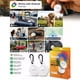 thumbnail image 5 of Localizador Kit Doble FindHub Nutale Rastreadores Con Fundas, 5 of 5