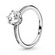 thumbnail image 2 of Anillo Pandora Corona Brillante Claro Plata Talla 50, 2 of 2