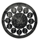 thumbnail image 1 of Reloj Decorativo De Pared Color Negro 50cm, 1 of 5