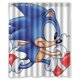 thumbnail image 1 of Cortina de ducha Sonic the Hedgehog, juego de cortina de baño con ganchos, tamaño 60 x 72 pulgadas, 1 of 3