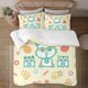 thumbnail image 1 of Corocorokuririn 3-Piece Bedding Set For Kids Boys Girls Adult Cartoon Warm Cute Fashion Holiday Present Gift Bed Sheets, 1 of 5