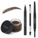 thumbnail image 1 of Kit de maquillaje LAVONE para estampar cejas con pomada y delineador de ojos, 1 of 8