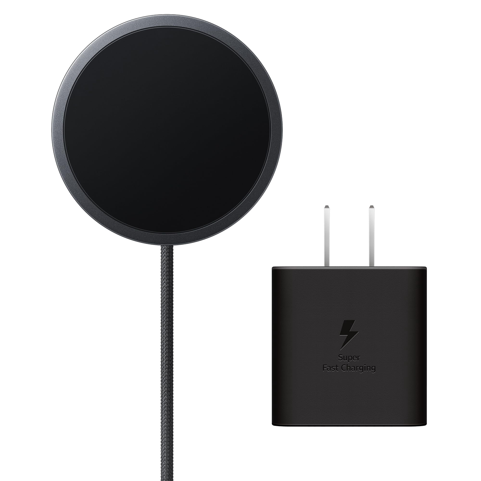 Cargador Inalámbrico Samsung Galaxy Con Imán 45w De Carga Rápida