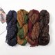 thumbnail image 2 of suxuMhao Bufanda Floral de Moda, Bufanda Ligera Arrugada y Translúcida Tipo Chal para Primavera y Otoño, 2 Piezas, Bufanda con Sensación Suave de Seda de Poliéster, 70.87x35.43in, Gris + Beige,, 2 of 2