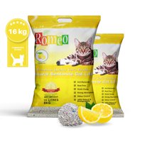 Home Grass - Arena Absorbente Para Gatos Aroma Limón 16Kg