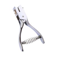 Magideal - Tarjeta De Papel De Papel De Un Solo Agujero Etiqueta De Regalo De Zinc Aleación De Zinc Portátil De Papel Portátil De Papel Portátil Para Niños Y Eti