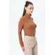 thumbnail image 2 of Polera Mujer Rib Café, 2 of 4
