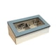 thumbnail image 1 of Caja De Té Mediana De Madera 2 Espacios, 1 of 1