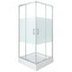 thumbnail image 2 of SHOWER DOOR JOYTEK RECTO STRAVA BLANCO 70X70X198 CM (INCLUYE RECEPTÁCULO), 2 of 7