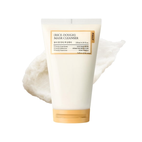 Limpiador y Mascarilla FULLY de Masa de Arroz 130 ml Hidratante Vegano