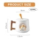 thumbnail image 2 of Taza de café de cerámica, taza con patrón de animal Shiba Inu 3D, mango de diseño de madera interesante y cuchara a juego, muy adecuada para regalos-420 ml., 2 of 5