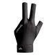 thumbnail image 4 of Guantes De Tres Dedos Guantes De Billar Mano Izquierda Práctica Guantes De Dedos Separados Negro, 4 of 5