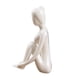 thumbnail image 2 of Figura De Yoga De Cerámica, Ornamento, Estatua, Escultura, Jardín Zen, Decoración De Escritorio Para El Hogar, 6x4x9,5 Cm, 2 of 5