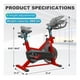 thumbnail image 2 of Bicicleta De Spinning Deluxe Extra Confort rojo, 2 of 5