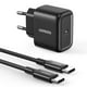 thumbnail image 1 of UGREEN Cargador USB-C 25W PD Con Cable USB-C a C 2M, 1 of 2