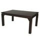 thumbnail image 2 of Mesa De Comedor Luciana Rectangular 92 X 170 Cm Madera Color Chocolate, 2 of 3