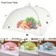 thumbnail image 2 of 1pc Foldable Umbrella-Shaped Food Tent Cover With Lace Design, Collapsible & Portable Anti-Mosquito Mesh Cover For Home, Camping & Restaurants, Protects From Dust, Flies & Mosquitoes, Multi-functional, 2 of 5