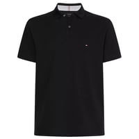 Polo Tommy Hilfiger De Corte Regular Para Hombre, Color Negro, Talla M