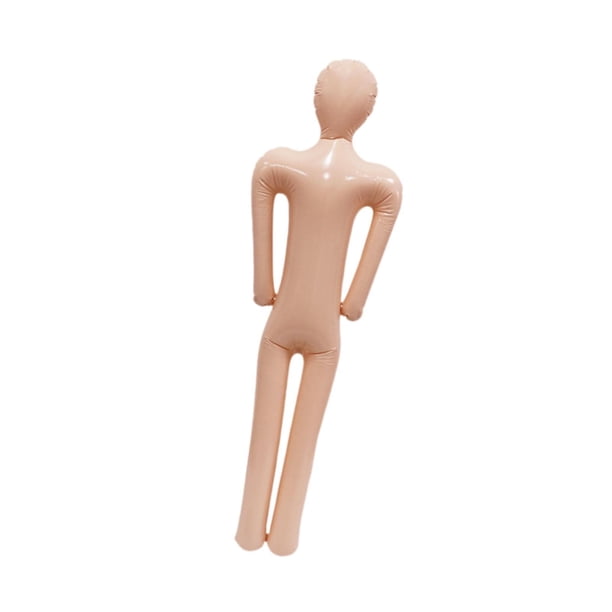 Maniquí inflable de cuerpo completo, modelo de cuerpo humano de 59 pulgadas, maniquí de cosplay realista de tamaño completo para decoración de patio