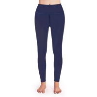 Samia - Calza Con Malla Translúcida Azul S