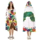 thumbnail image 3 of La Oruga Muy Hambrienta Manta Capa con Capucha Anti-Bolitas, Manta de Lana Ártica Suave, Manta Portátil de Felpa Ligera y Lujosa, Poncho para Siesta en Casa y Oficina, 100*130cm, 3 of 6