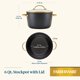 thumbnail image 2 of Cacerola Farberware 6 L negro y dorado antiadherente, 2 of 8