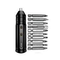 Crusec - Destornillador Recargable Portátil Con Accesorios