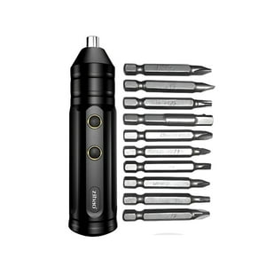 Crusec - Destornillador Recargable Portátil Con Accesorios