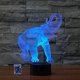 thumbnail image 1 of Control remoto USB Night Light HPBN8 Ltd 3D Elephant, 1 of 9