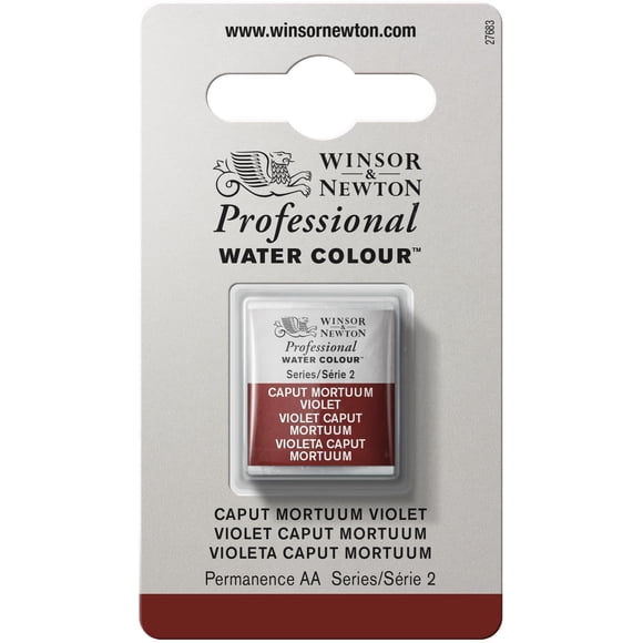 Acuarela Winsor & Newton Media Pastilla Caput Mortuum