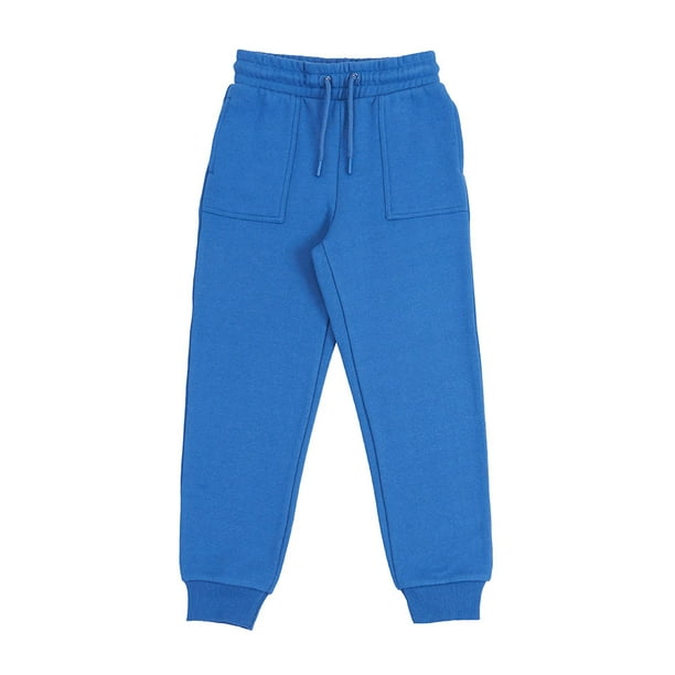 Pantalón De Buzo Niño Kids Basico Azul Corona