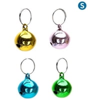 Genérico - Campanita Redonda Bisuteria Collar Mascota Perro Gato 1,4Cm