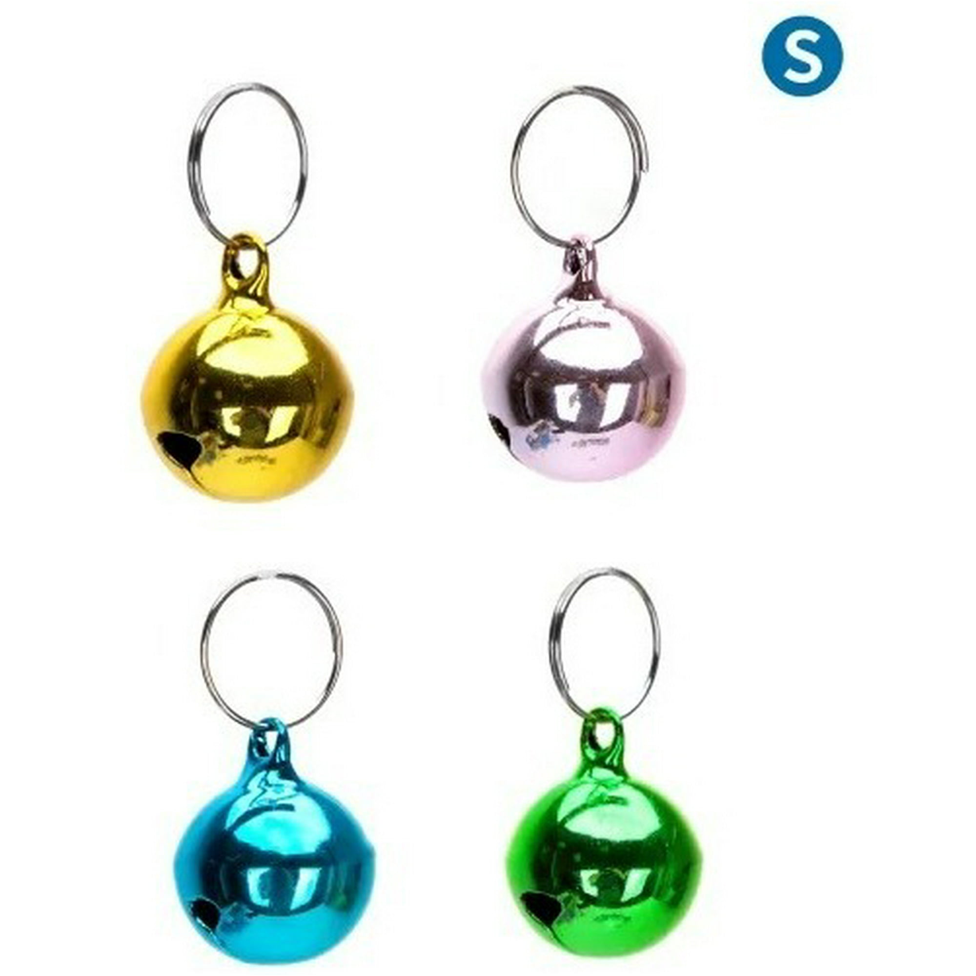 Genérico - Campanita Redonda Bisuteria Collar Mascota Perro Gato 1,4cm