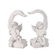 thumbnail image 2 of 2 figuras de ángel, esculturas de querubines, estanterías, decoración interior del hogar, adornos de plumas para oficina, figuras de escritorio para m, 2 of 5
