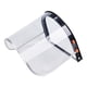 thumbnail image 1 of Protector facial y soporte Visera de PVC para casco Instale fácilmente Protección resistente para los ojos y la cara Accesorios de soporte de aluminio, 1 of 5