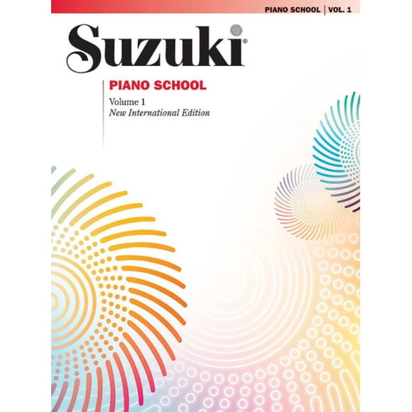 Libro Suzuki Piano School, nueva edición internacional, vol. 1