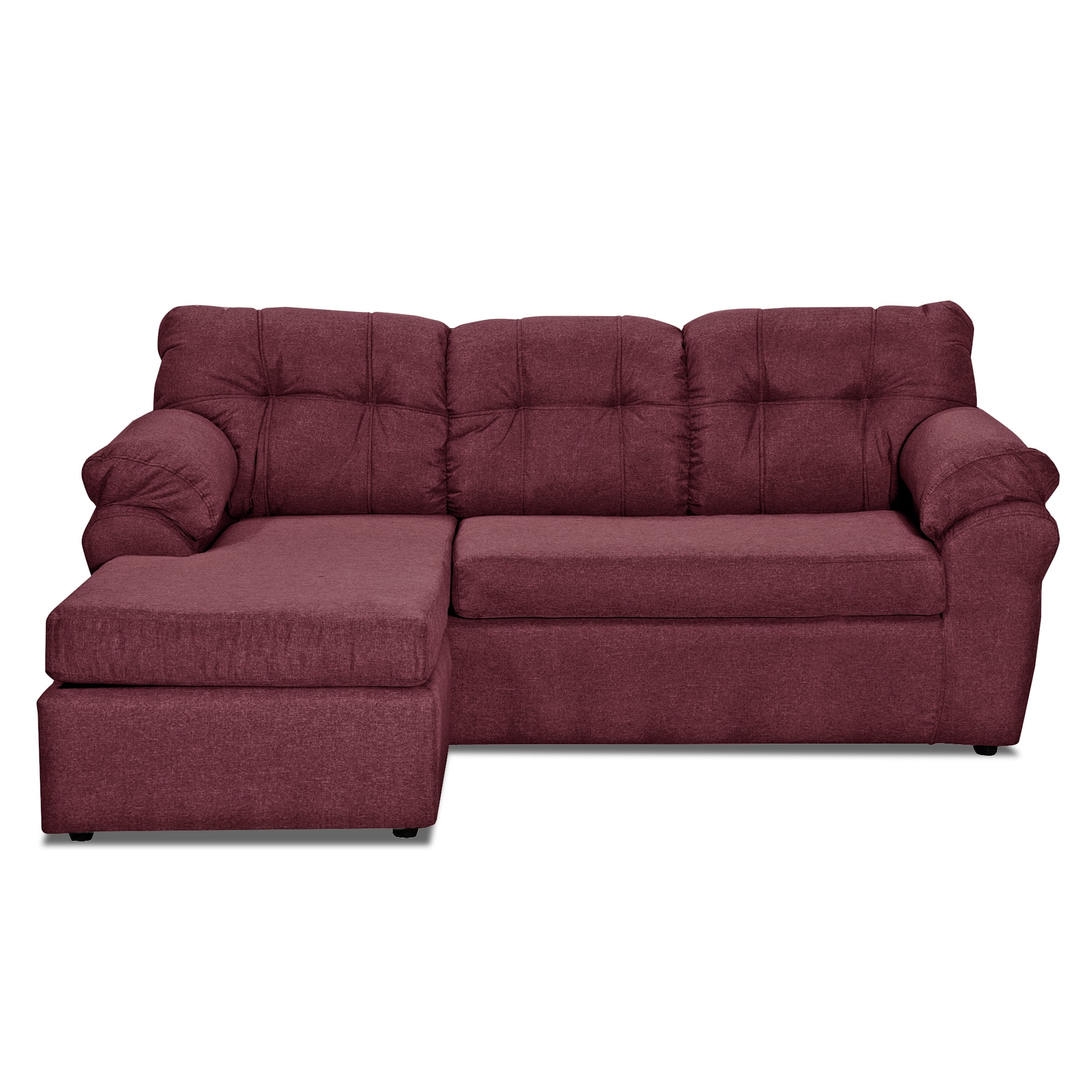 Intermuebles - Modular Aurora 3.1 Intercambiable Tela Burdeo