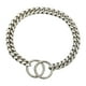 thumbnail image 2 of Collar De Cadena De Perro De Metal Collar De Entrenamiento Gargantilla Resistente A Prueba De Masticar Fuerte 30,5 Cm Argent, 2 of 5