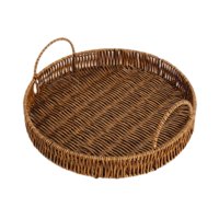 Bothyi - Bandeja Tejida Para Servir Con Asas, Cesta De Frutas Para Mesa De Centro De Boda, Picnic M