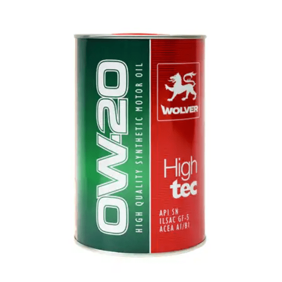 Aceite Motor Wolver 0W20 Hightech 1 litro