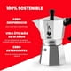thumbnail image 3 of Cafetera Italiana Moka Express 6 Tazas 270ml Bialetti, 3 of 4