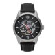 thumbnail image 2 of Reloj Heritor Automatic Jonas Leather-Band Skeleton Plateado/Azul, 2 of 10