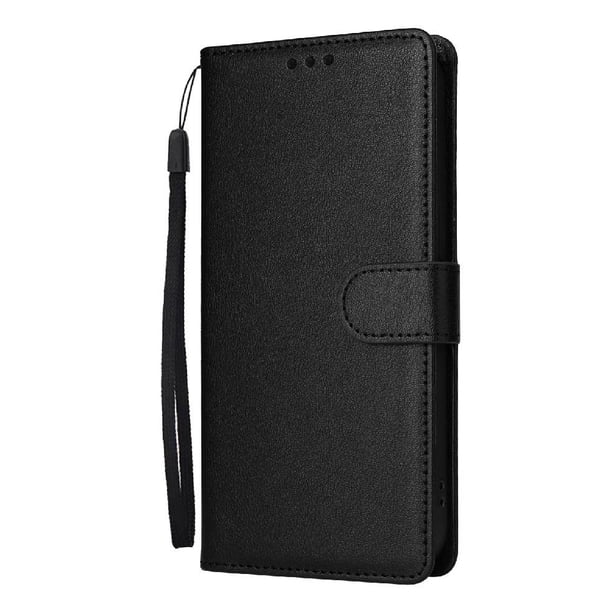Funda Cartera para Samsung Galaxy S23 FE con Tarjetero, Soporte y Cordón - Protección Negro