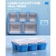 thumbnail image 2 of Caja Bento BiuLeon de Acero Inoxidable con 5 Compartimentos Herméticos 1015 ml, 2 of 7